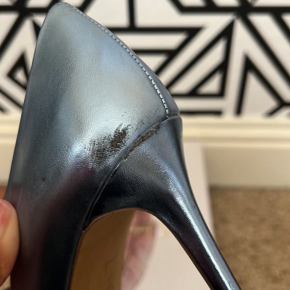 Metallic Blue Jessica Simpson heels 😍 - Picture 4 of 5